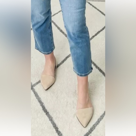 J. CREW Zoe D’orsay Flat FLOOR SAMPLE Size 7.5 fabric - Picture 2 of 10